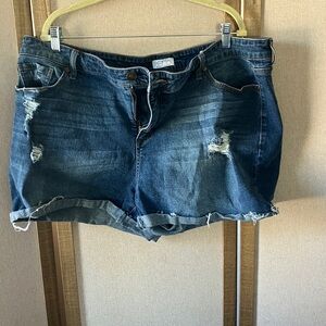 Sofia Women's Blue Jean shorts 22w